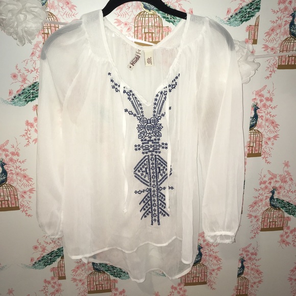 Lightweight peasant top - Picture 1 of 2